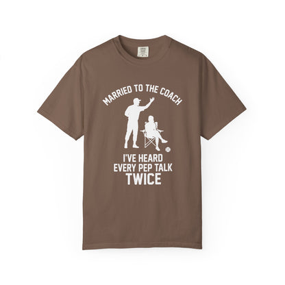 Coach's Wife Heard It Twice T-Shirt - HomeRun PrintsT-Shirt