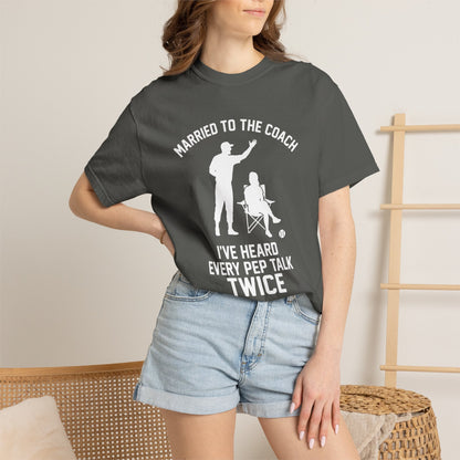 Coach's Wife Heard It Twice T-Shirt - HomeRun PrintsT-Shirt