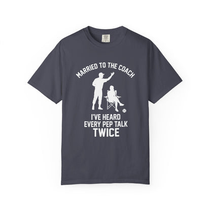 Coach's Wife Heard It Twice T-Shirt - HomeRun PrintsT-Shirt