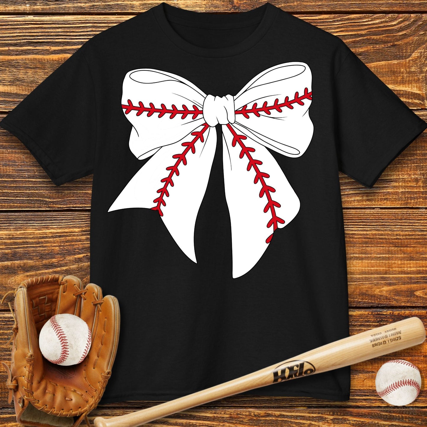 Coquette Bow Kids T-Shirt - HomeRun PrintsKids clothes