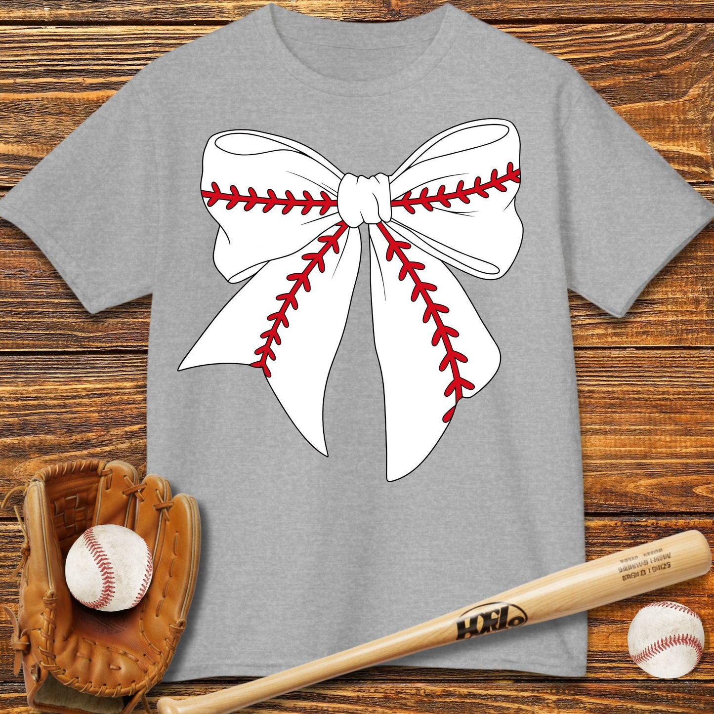 Coquette Bow Kids T-Shirt - HomeRun PrintsKids clothes