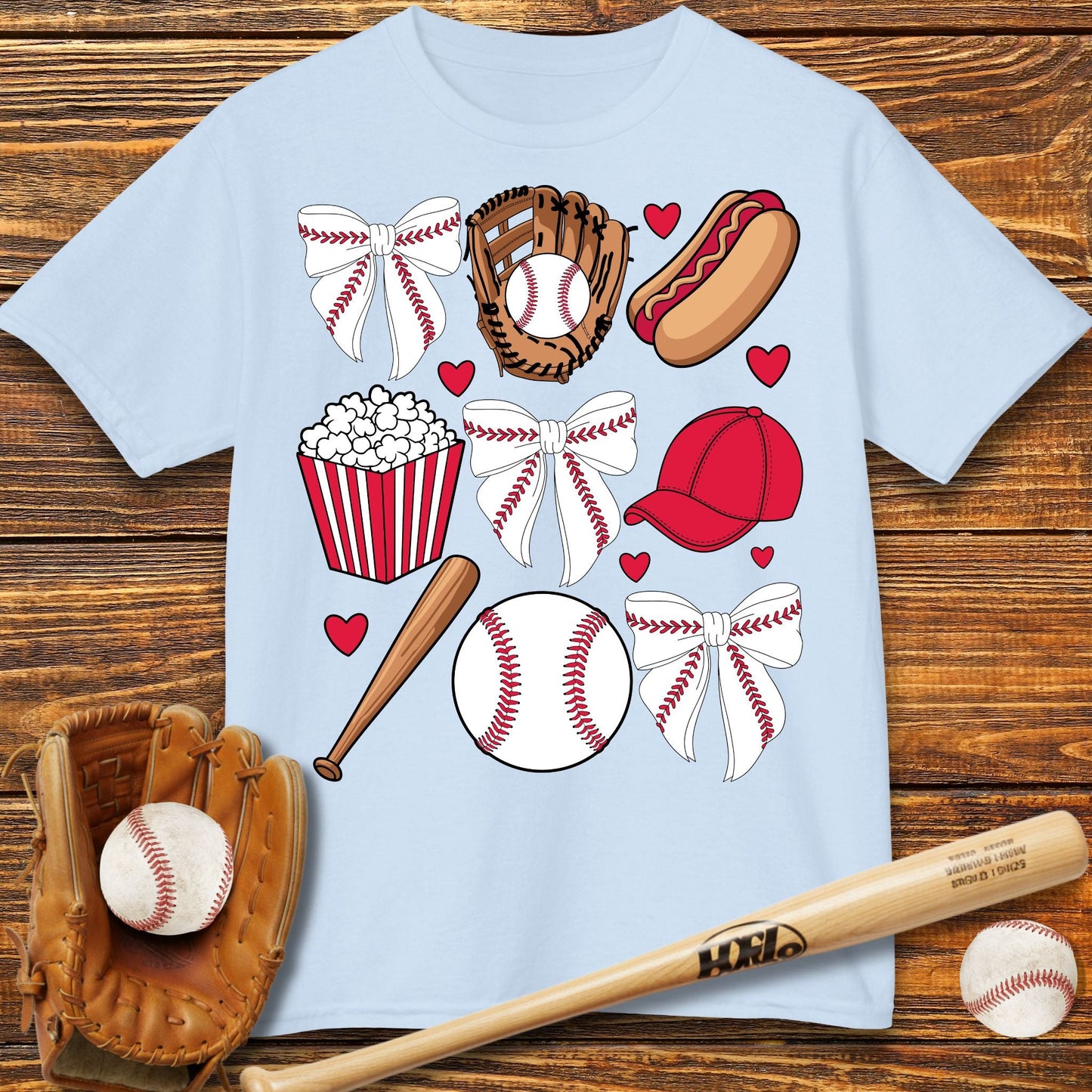 Coquette Bow Kids T-Shirt - HomeRun PrintsKids clothes