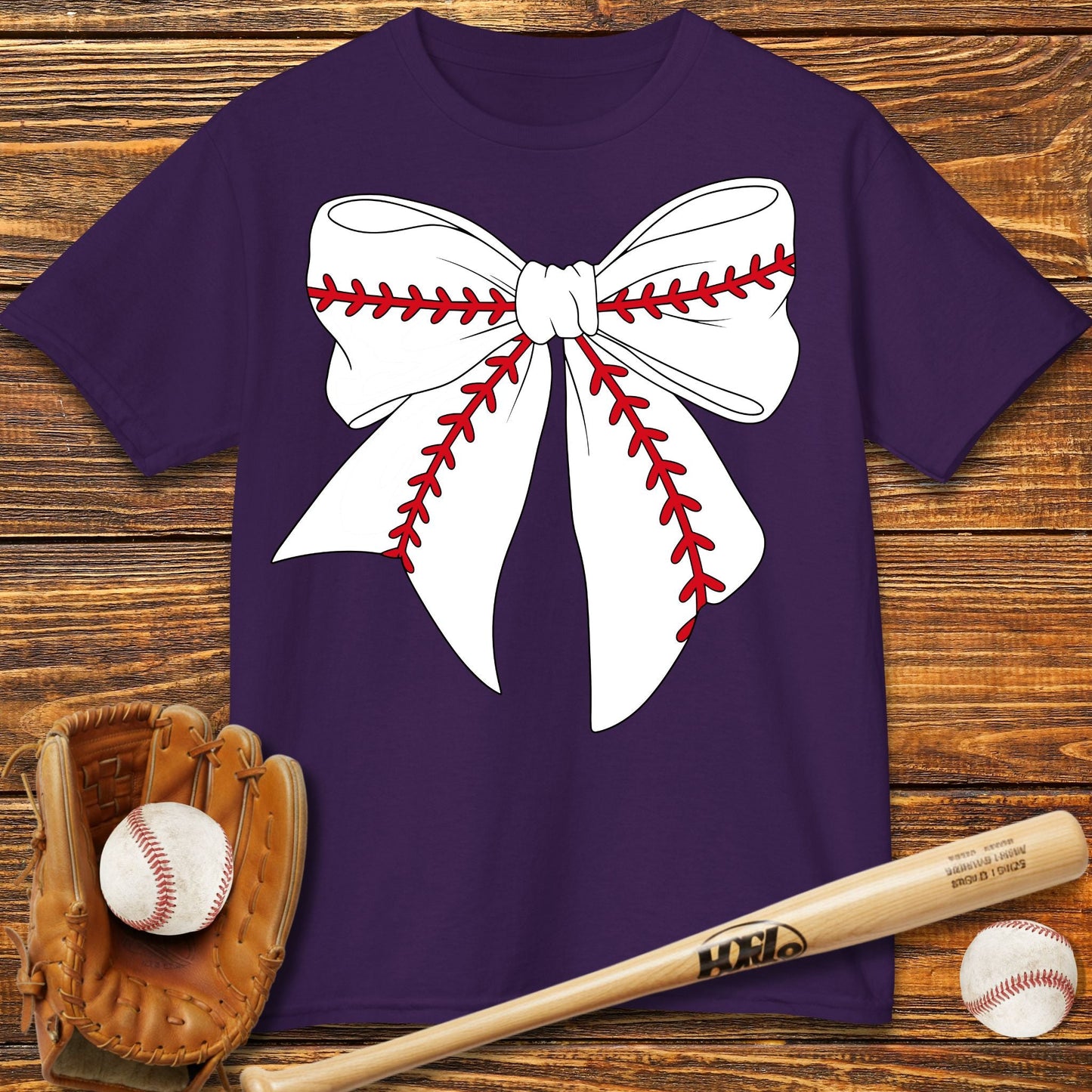 Coquette Bow Kids T-Shirt - HomeRun PrintsKids clothes