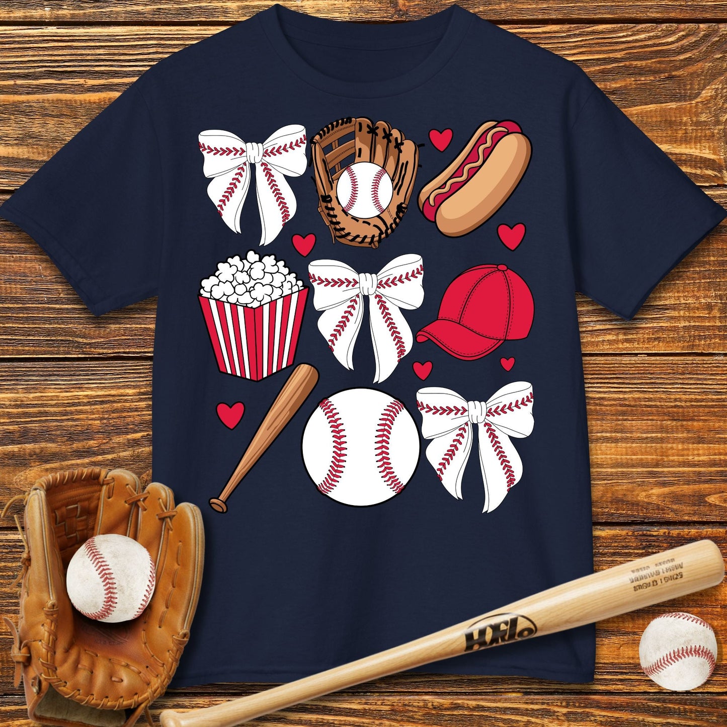 Coquette Bow Kids T-Shirt - HomeRun PrintsKids clothes