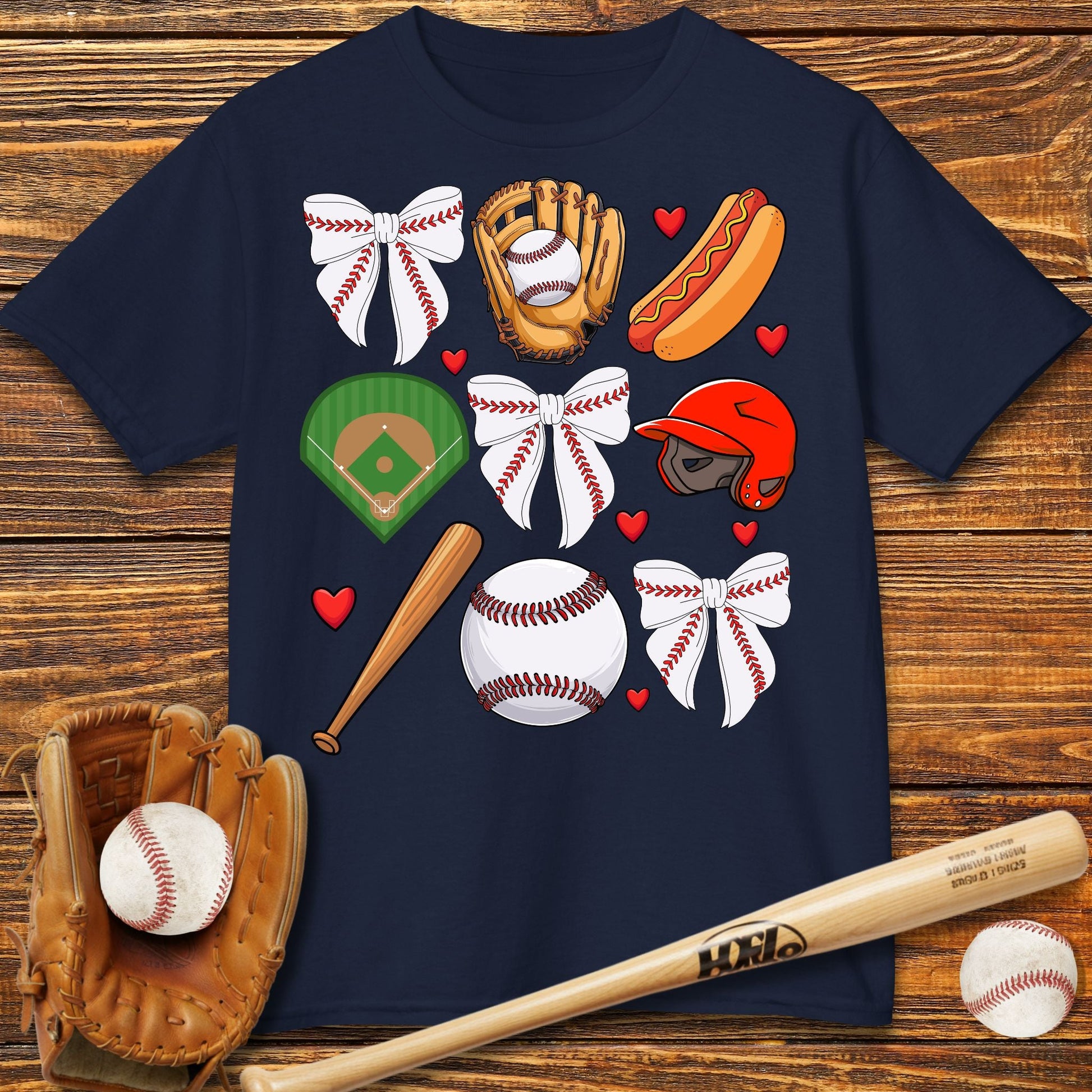 Coquette Bow Kids T-Shirt - HomeRun PrintsKids clothes