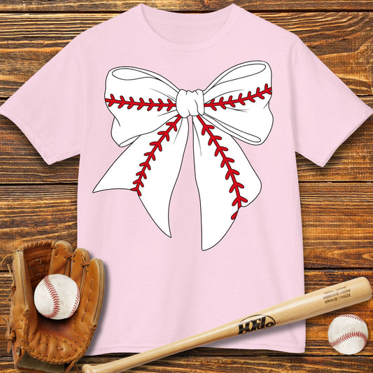 Coquette Bow Kids T-Shirt - HomeRun PrintsKids clothes