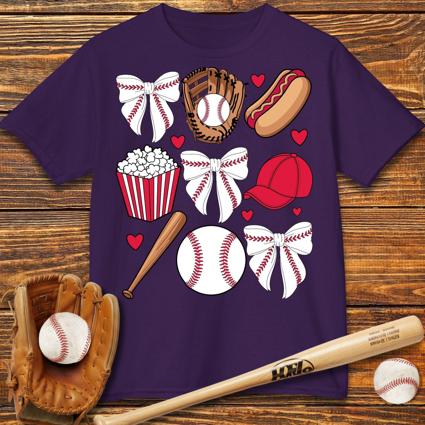 Coquette Bow Kids T-Shirt - HomeRun PrintsKids clothes