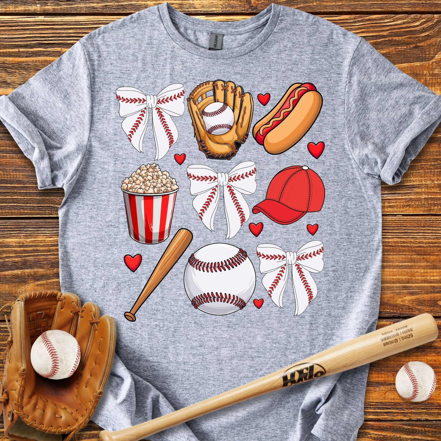 Coquette Bow T-Shirt - HomeRun PrintsT-Shirt