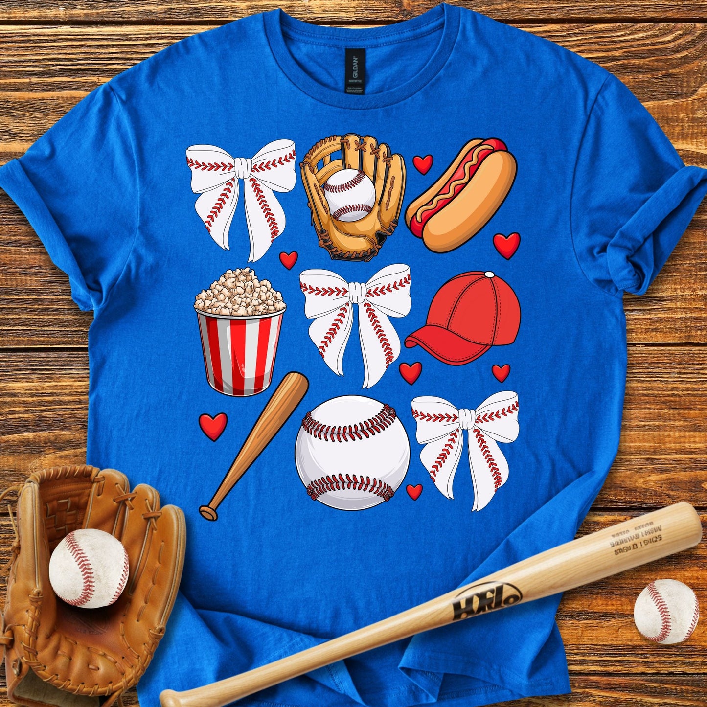 Coquette Bow T-Shirt - HomeRun PrintsT-Shirt