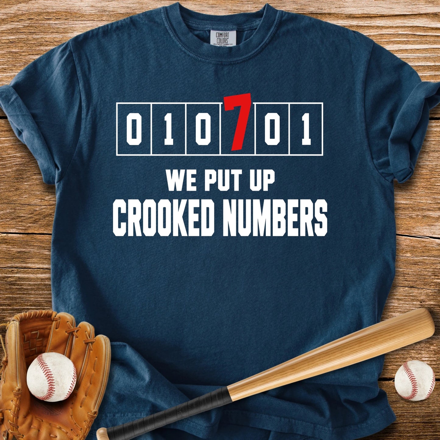 Crooked Numbers Scoreboard - HomeRun PrintsComfort Colors