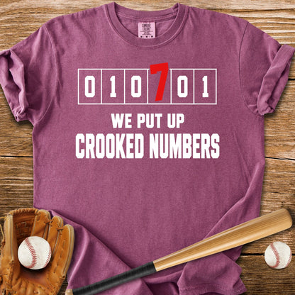 Crooked Numbers Scoreboard - HomeRun PrintsComfort Colors