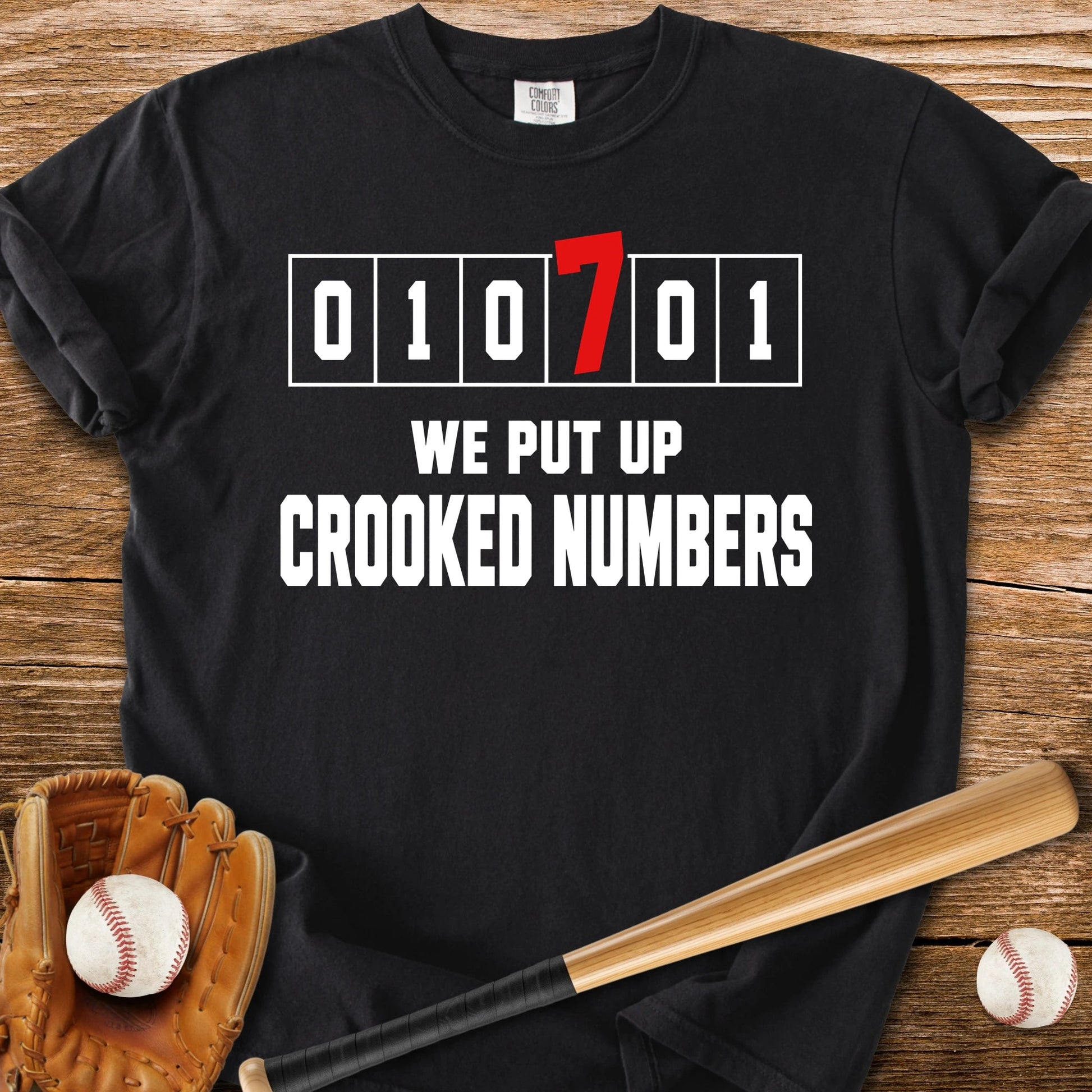 Crooked Numbers Scoreboard - HomeRun PrintsComfort Colors