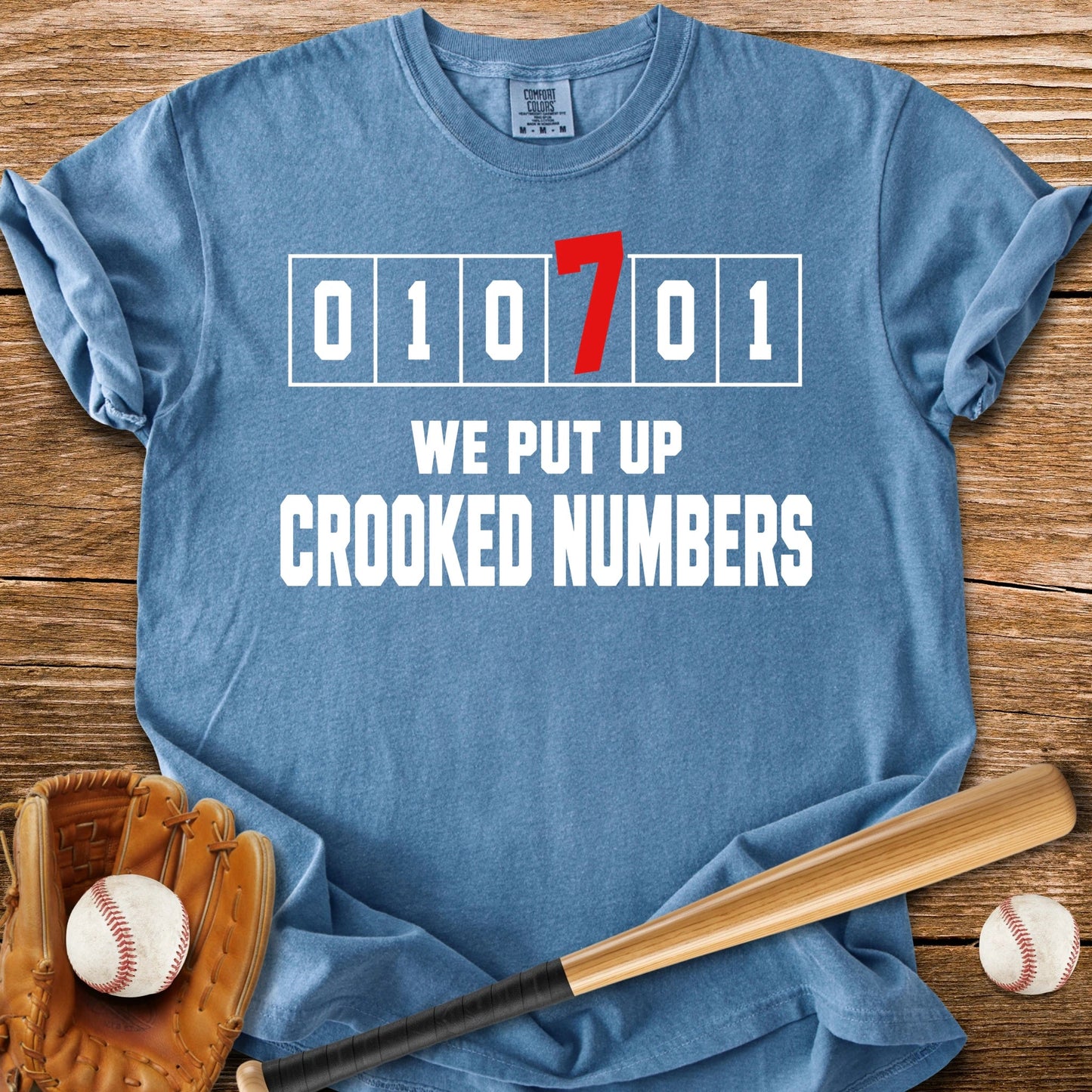 Crooked Numbers Scoreboard - HomeRun PrintsComfort Colors