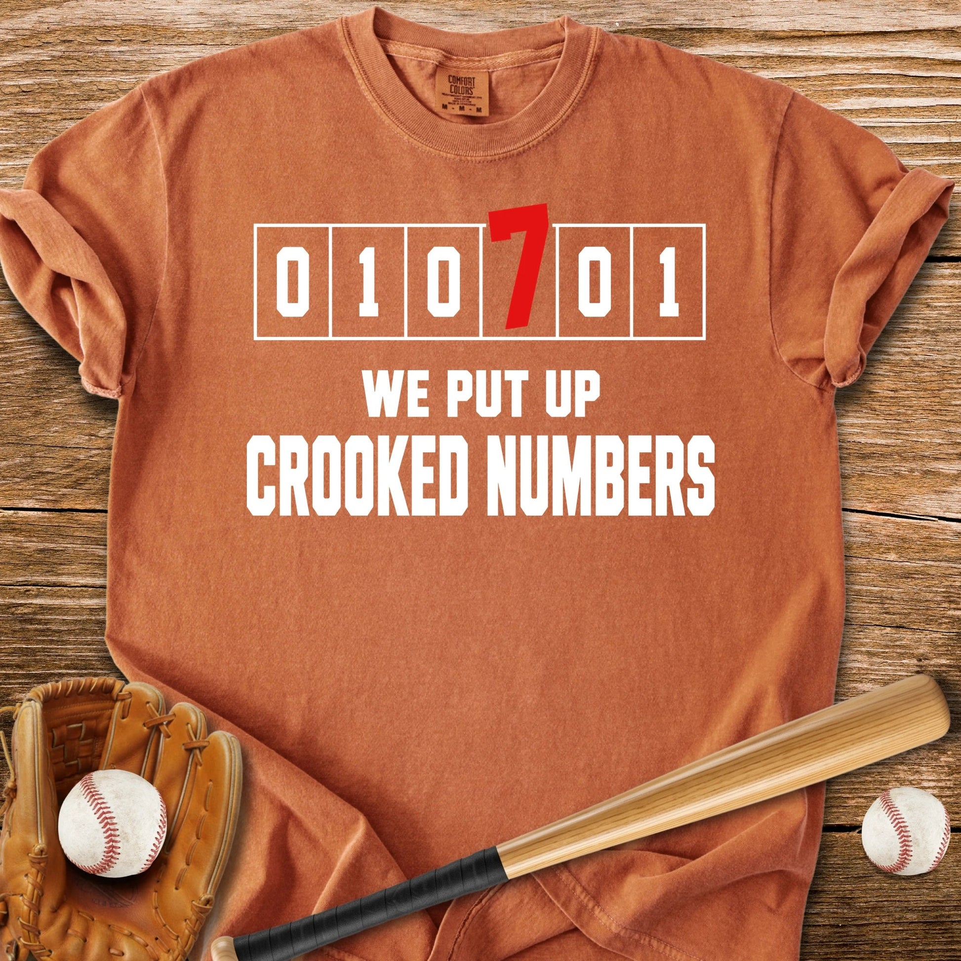 Crooked Numbers Scoreboard - HomeRun PrintsComfort Colors