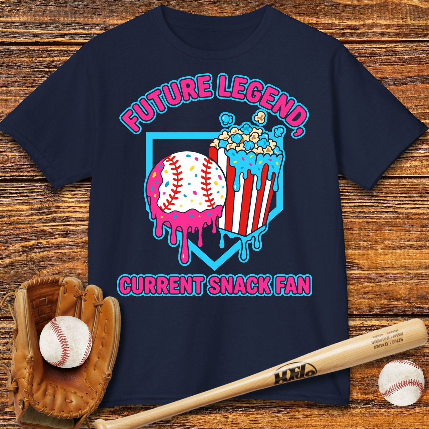 Current Snack Fan Kids T-shirt - HomeRun PrintsKids clothes