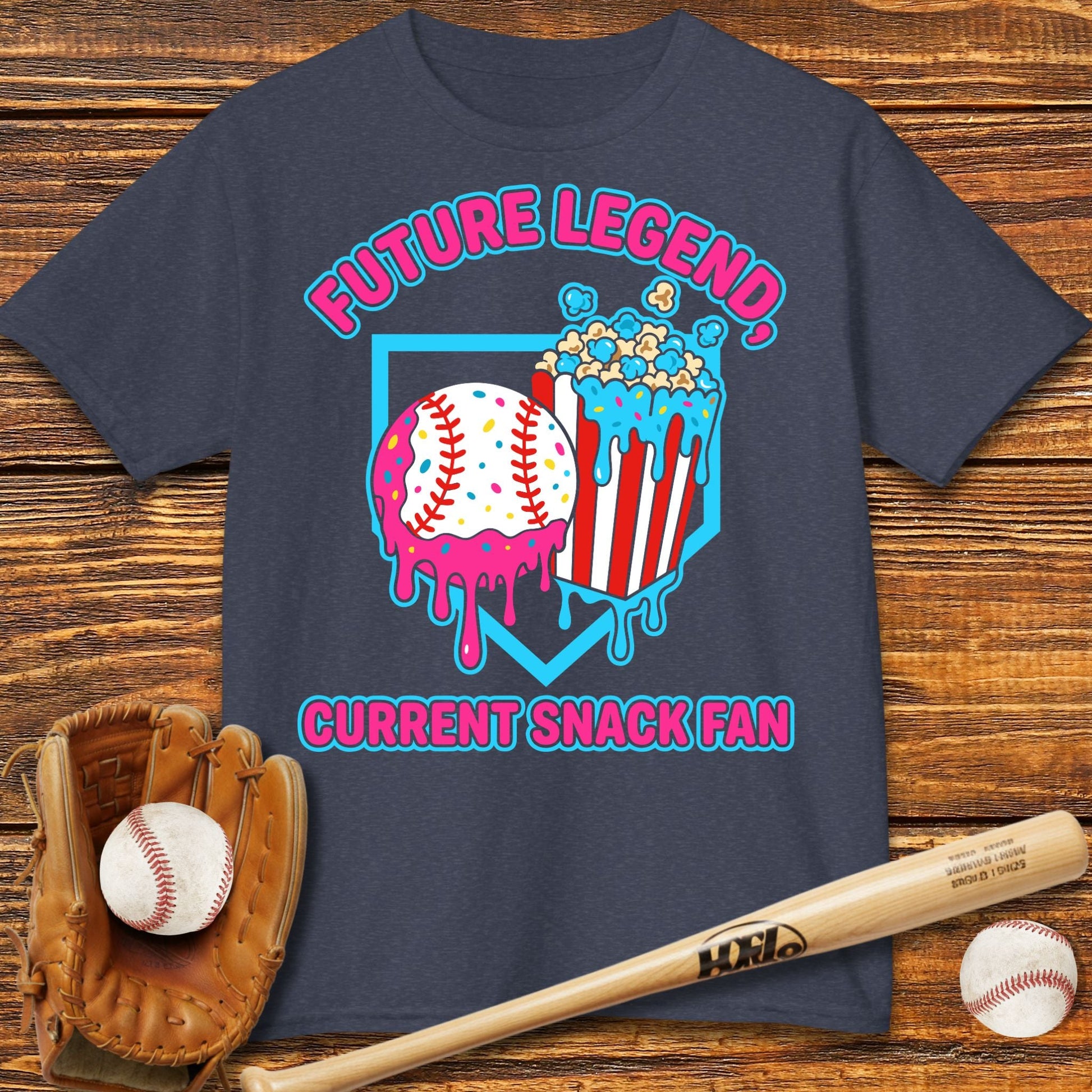 Current Snack Fan Kids T-shirt - HomeRun PrintsKids clothes