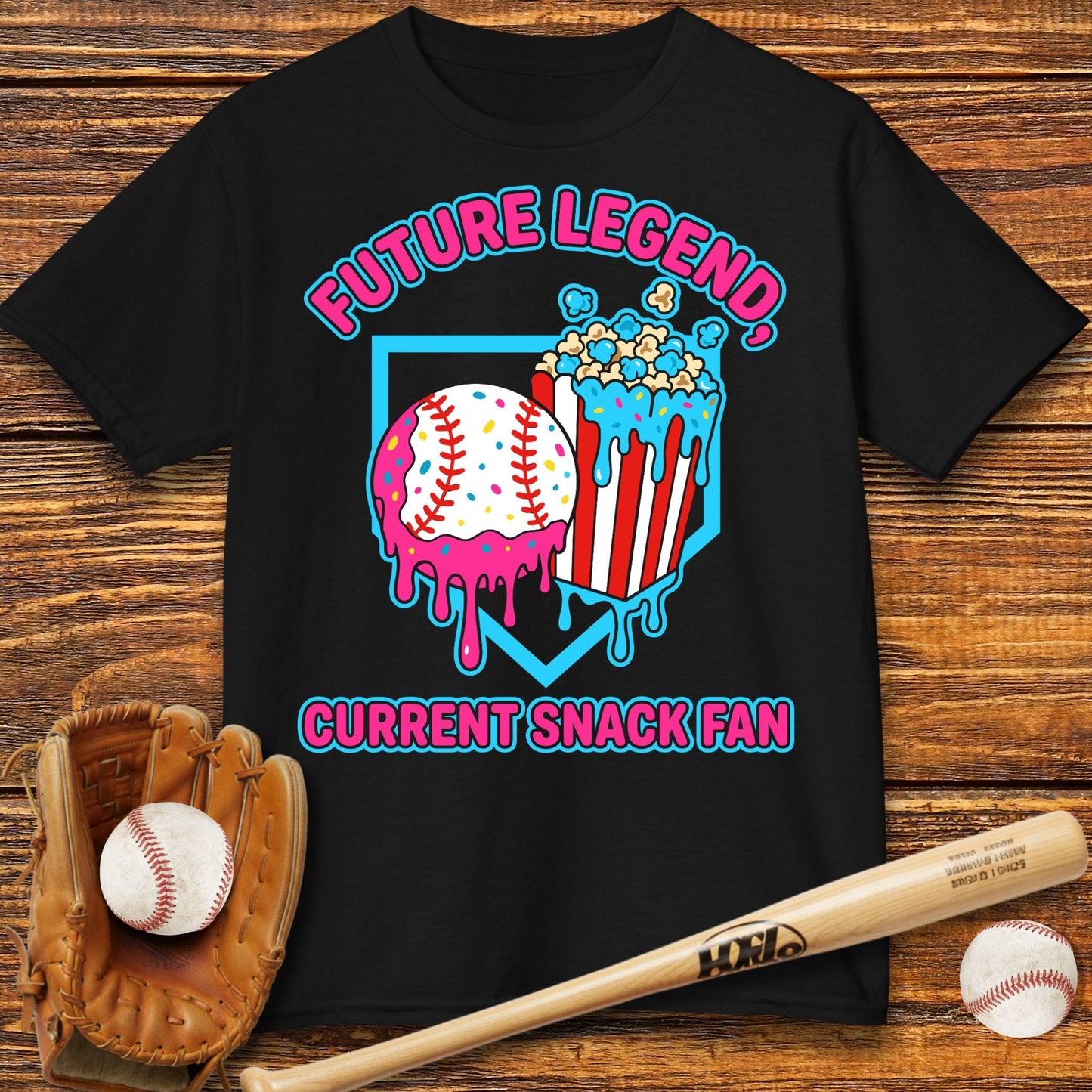 Current Snack Fan Kids T-shirt - HomeRun PrintsKids clothes