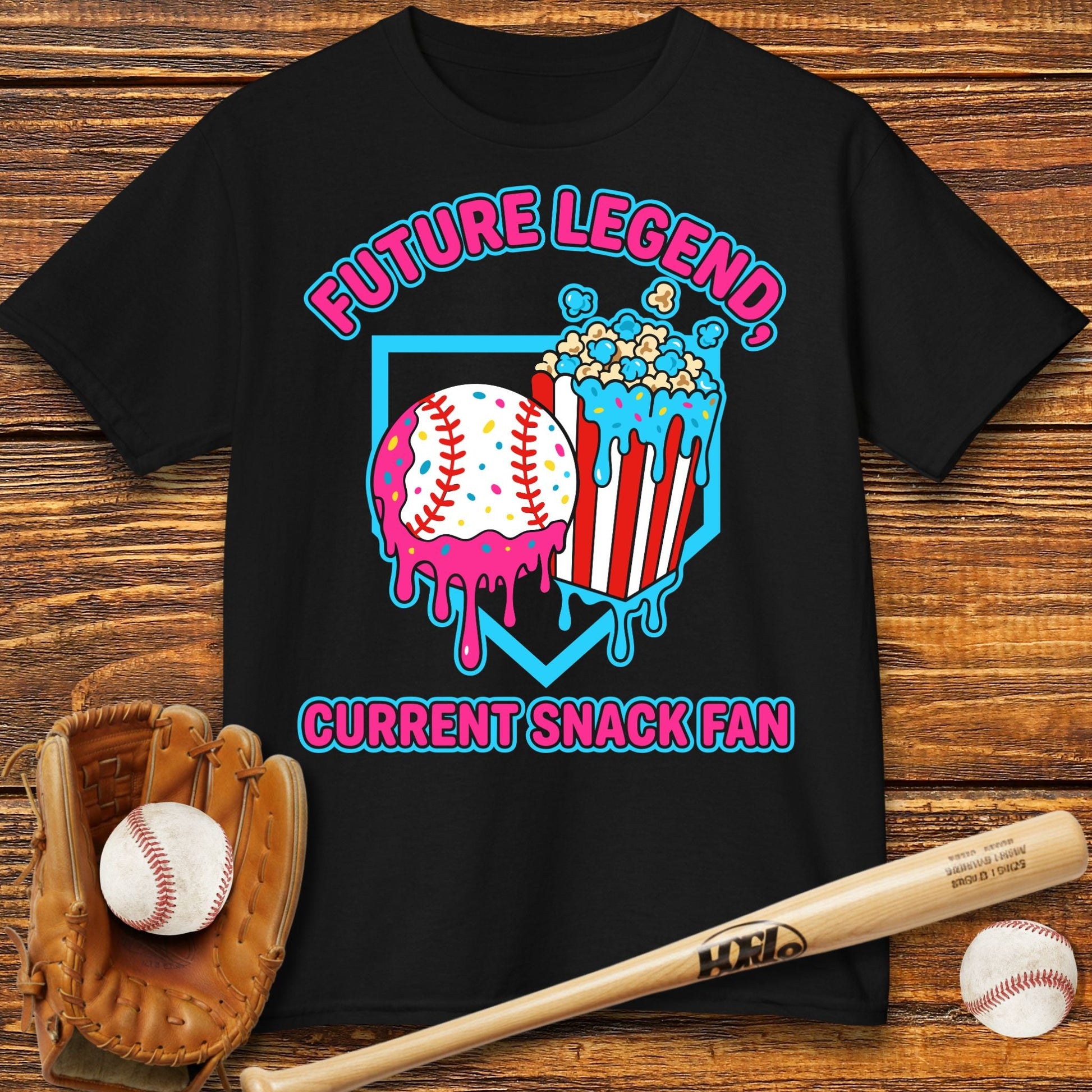 Current Snack Fan Kids T-shirt - HomeRun PrintsKids clothes