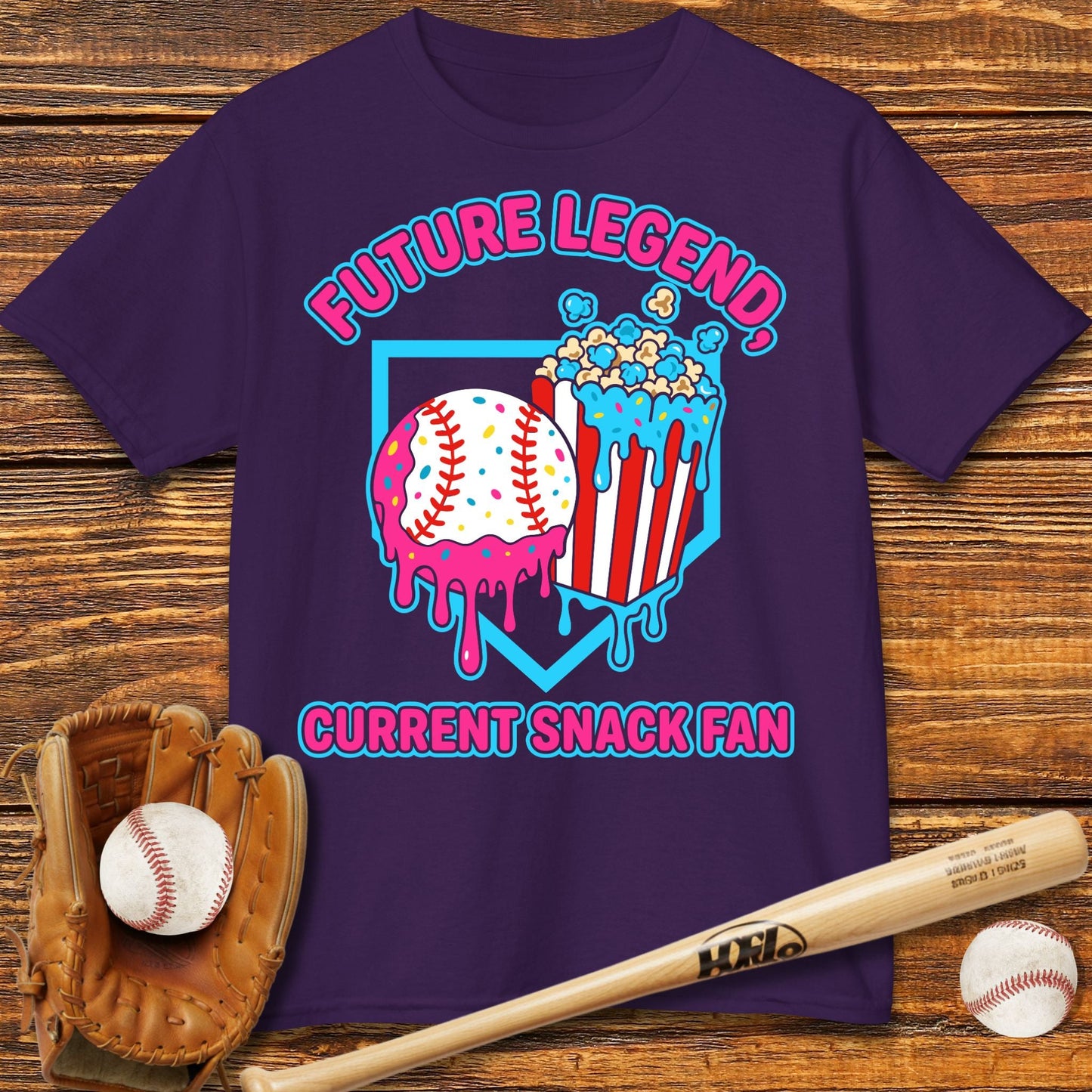 Current Snack Fan Kids T-shirt - HomeRun PrintsKids clothes