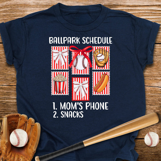 Cute Baseball Sister Youth Tee - HomeRun PrintsKids clothes