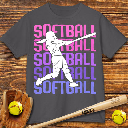 Cute Softball Kids T-shirt - HomeRun PrintsKids clothes