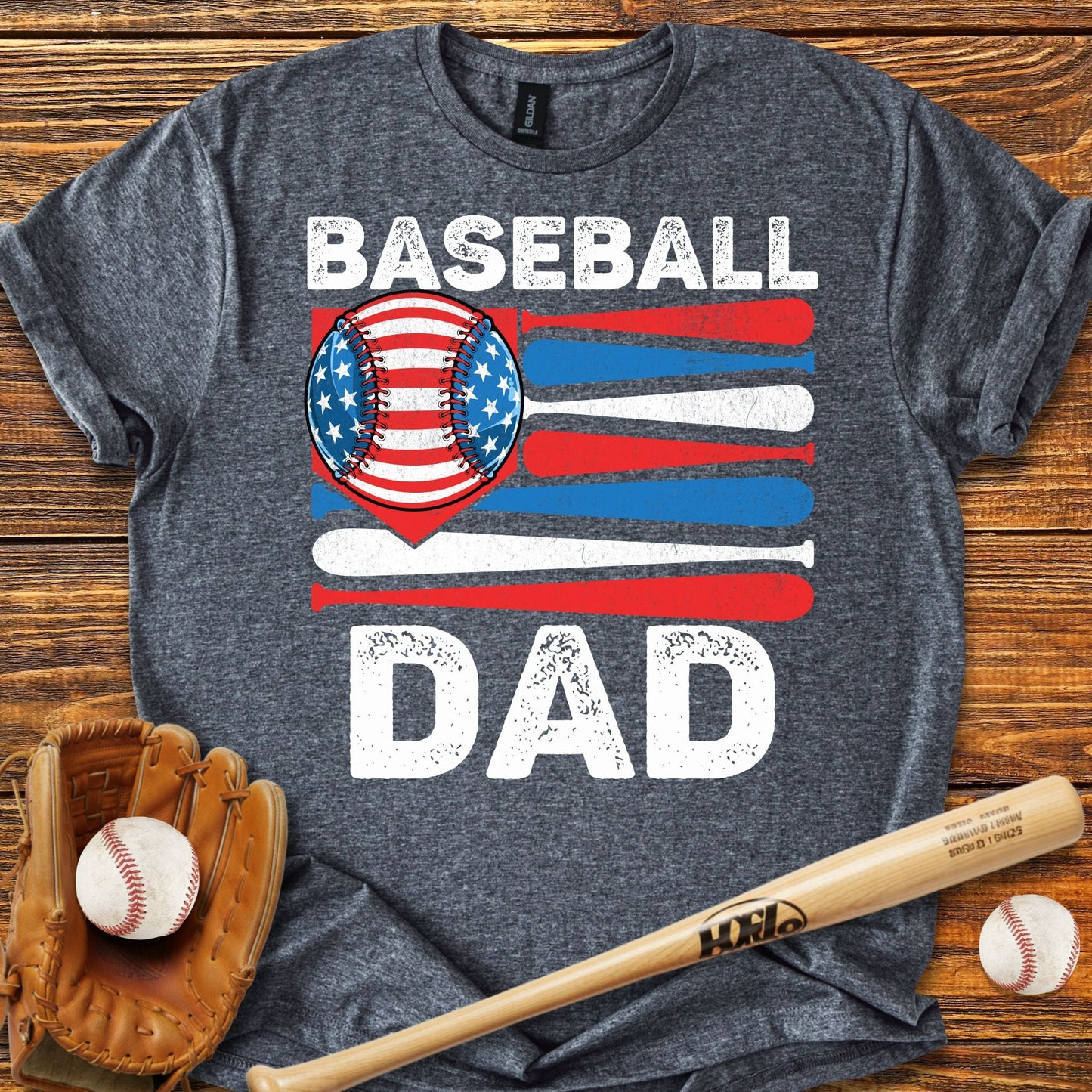 Dad T-Shirt - HomeRun PrintsT-Shirt