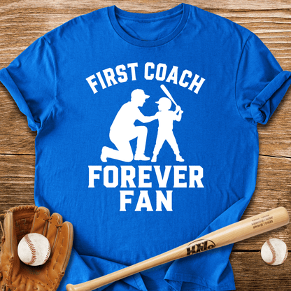 Dad Taught Him First T-Shirt - HomeRun PrintsT-Shirt