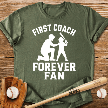Dad Taught Him First T-Shirt - HomeRun PrintsT-Shirt