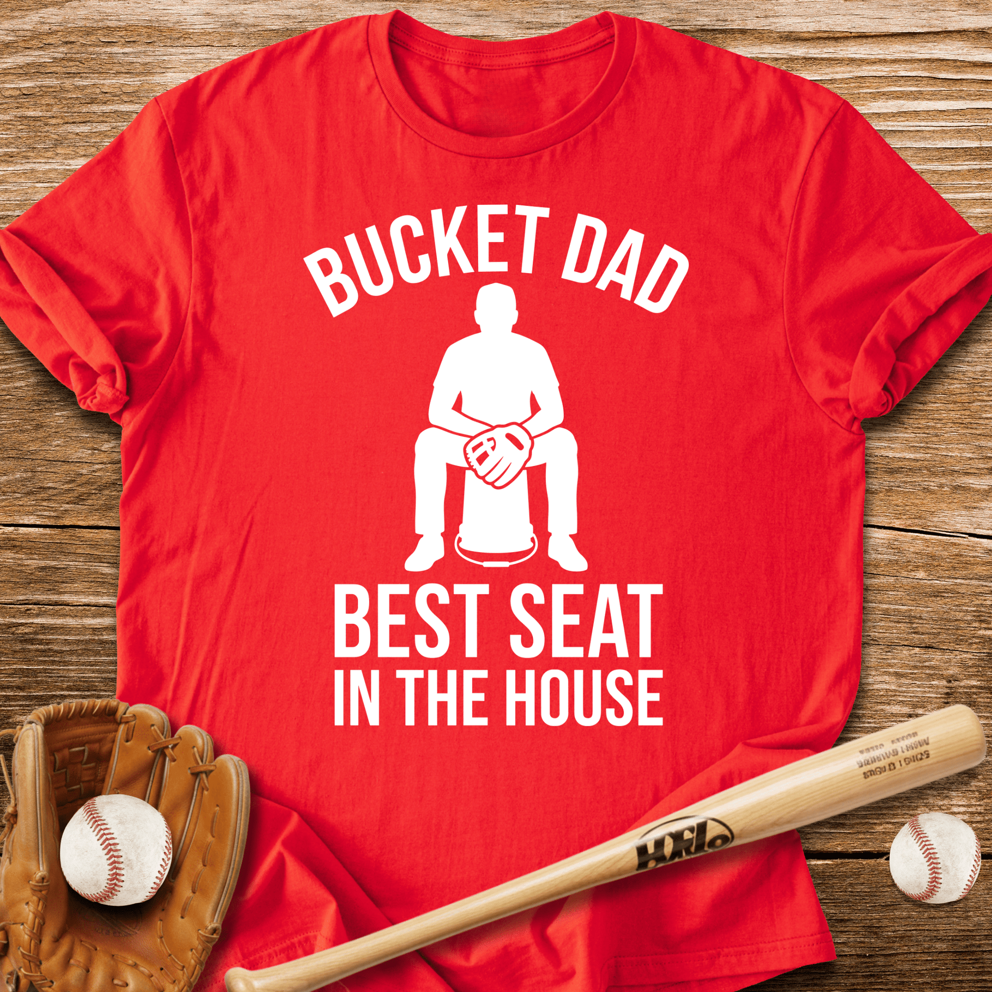 Dad's Bucket Throne T-Shirt - HomeRun PrintsT-Shirt