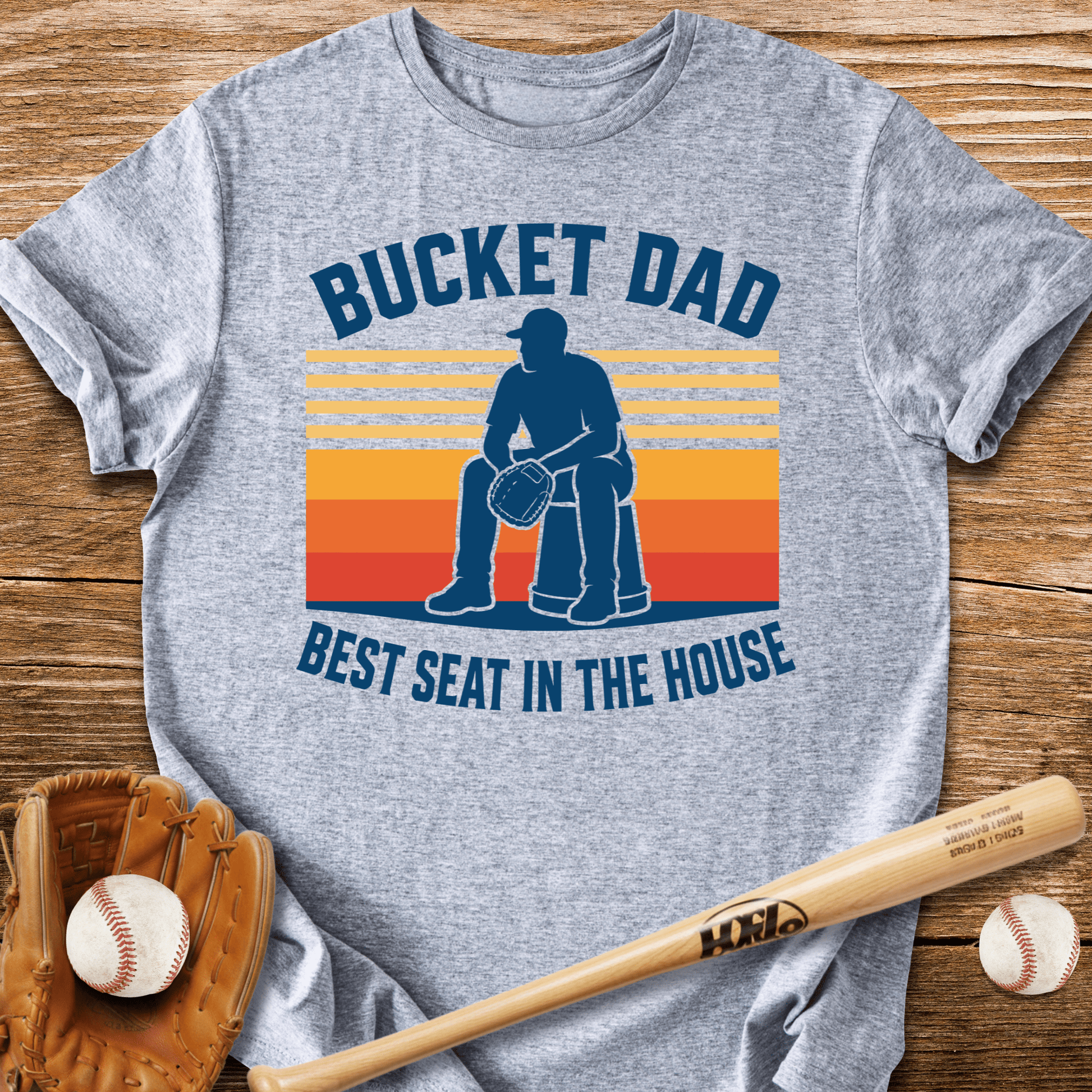 Dad's Bucket Throne T-Shirt - HomeRun PrintsT-Shirt