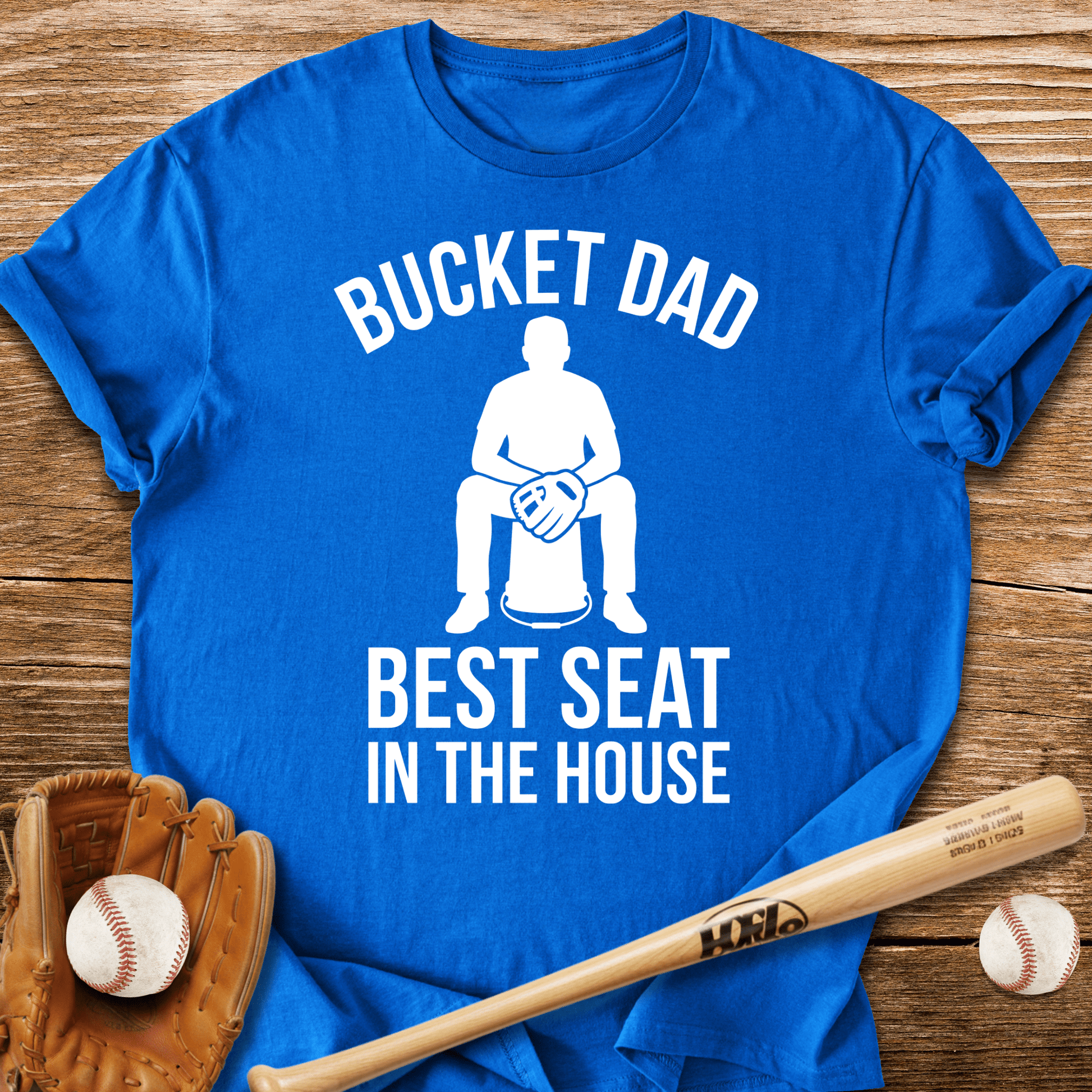 Dad's Bucket Throne T-Shirt - HomeRun PrintsT-Shirt