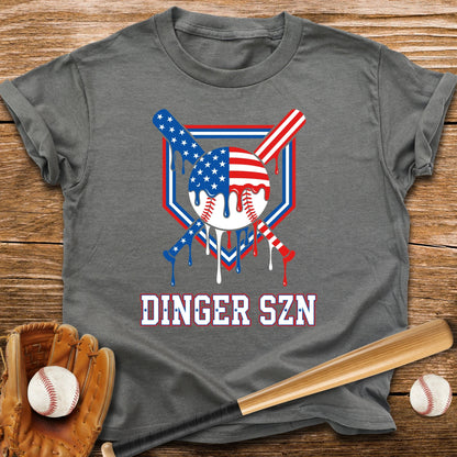 Dinger Szn Patriotic Youth Tee - HomeRun PrintsKids clothes
