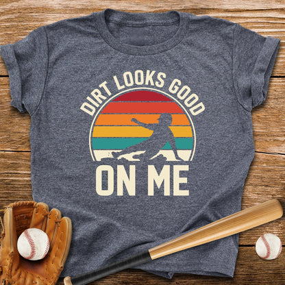 Dirt Looks Good On Me Youth Tee - HomeRun PrintsKids clothes