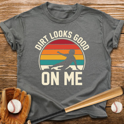 Dirt Looks Good On Me Youth Tee - HomeRun PrintsKids clothes