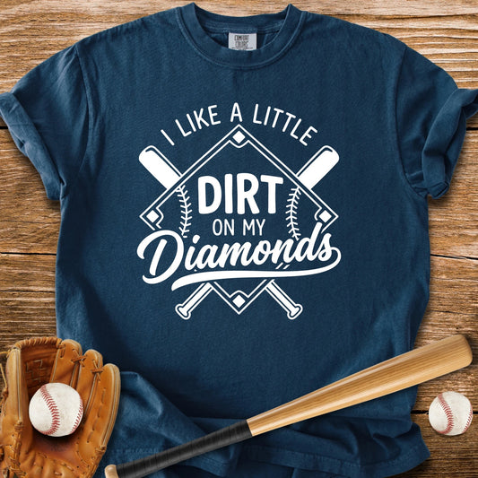 Dirt On Diamonds - HomeRun PrintsComfort Colors