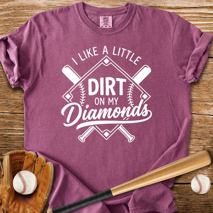 Dirt On Diamonds - HomeRun PrintsComfort Colors