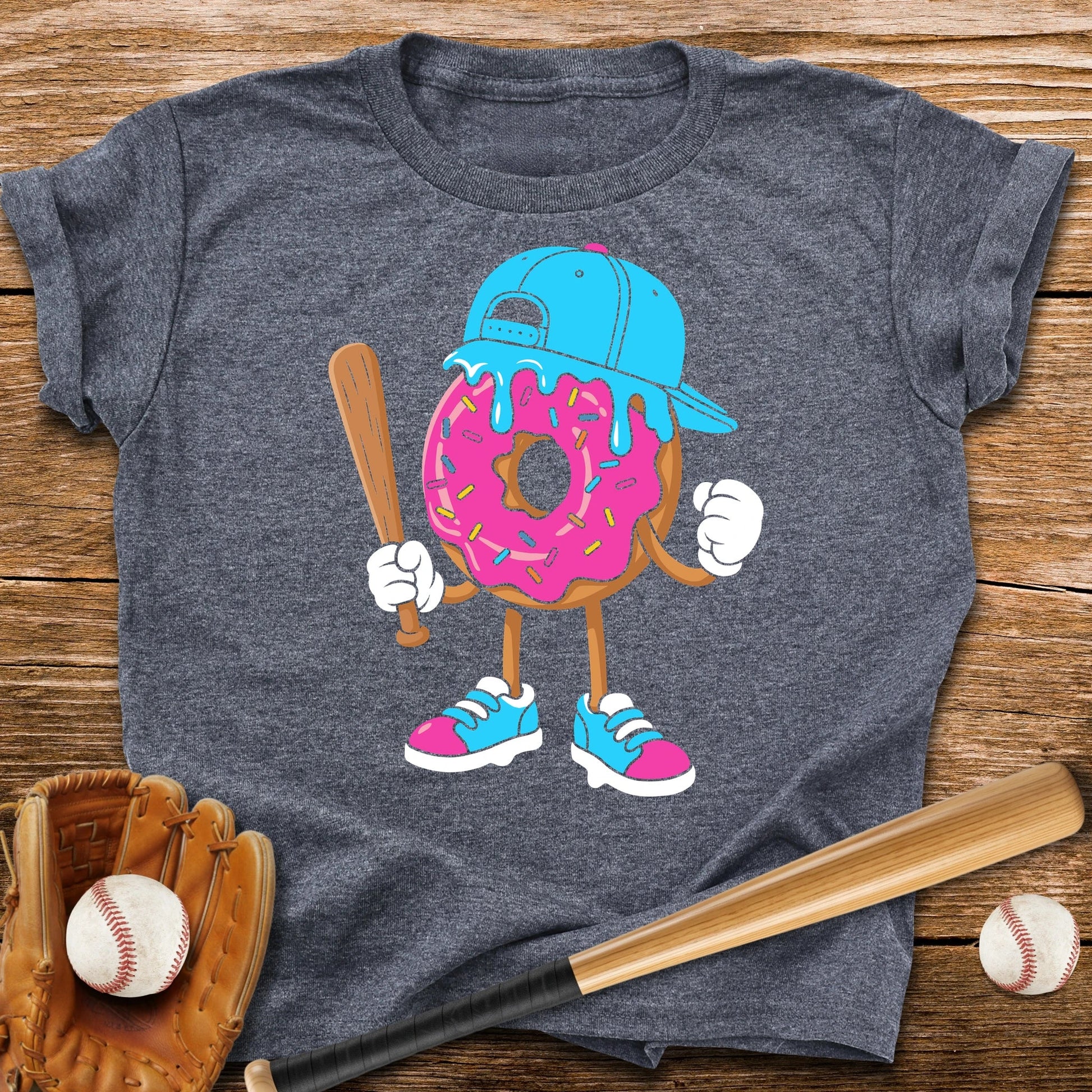 Donut Baseball Drip - HomeRun PrintsKids clothes