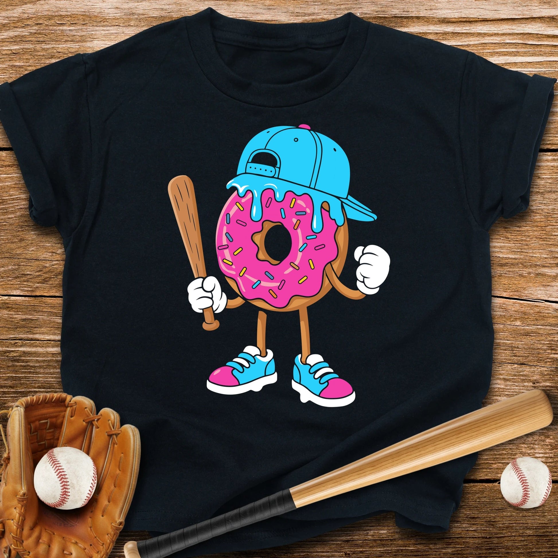Donut Baseball Drip - HomeRun PrintsKids clothes