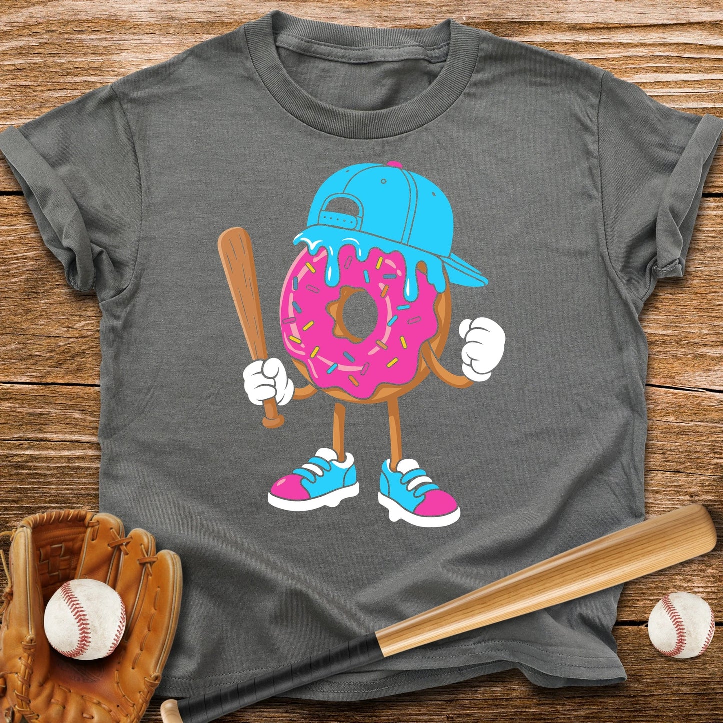 Donut Baseball Drip - HomeRun PrintsKids clothes