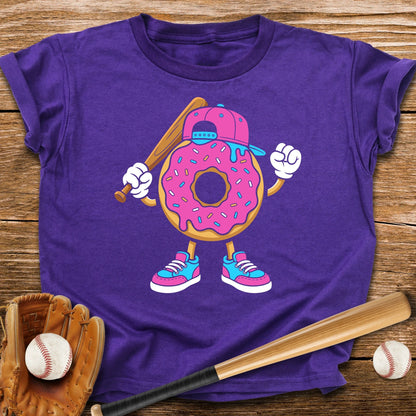 Donut Baseball Youth Tee - HomeRun PrintsKids clothes