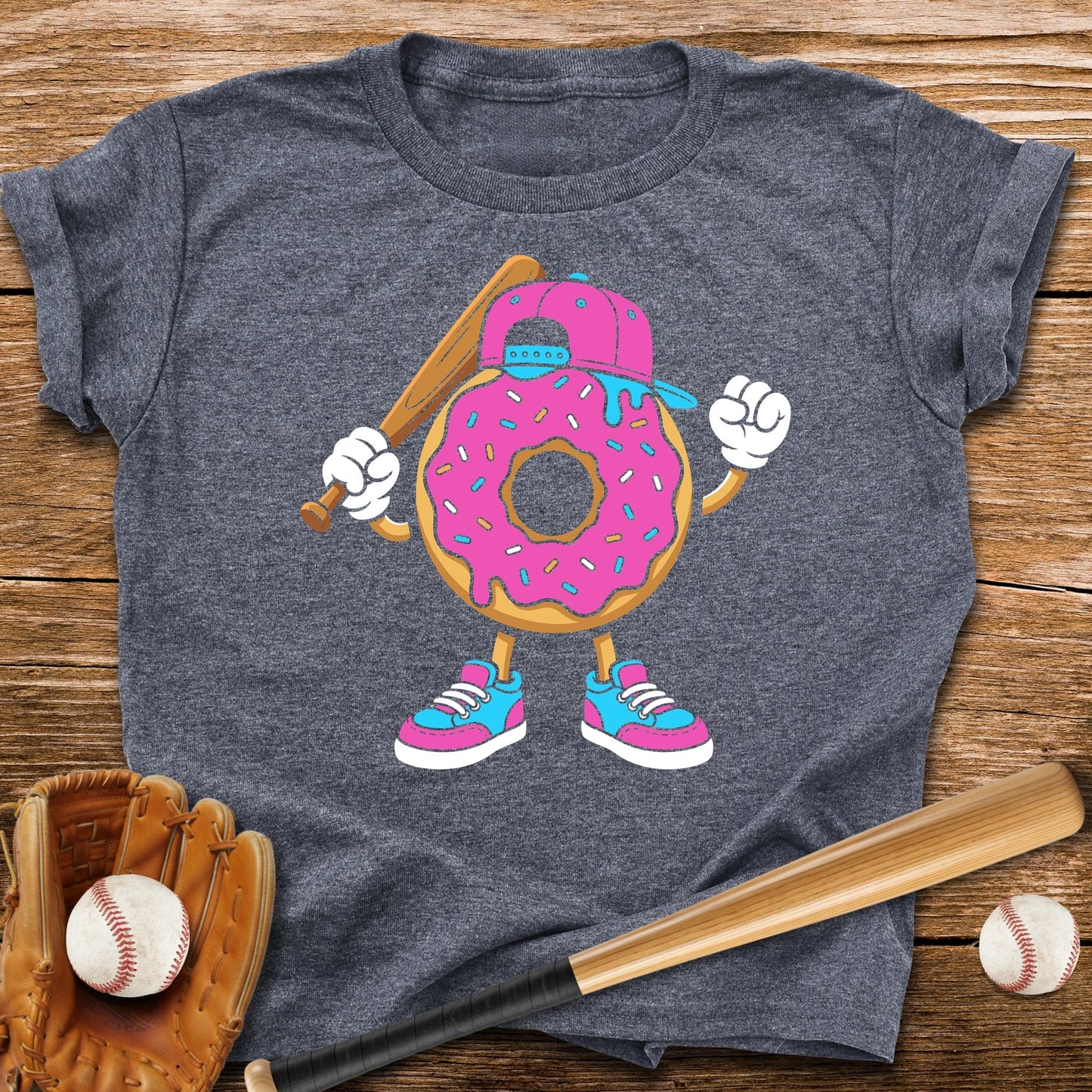 Donut Baseball Youth Tee - HomeRun PrintsKids clothes