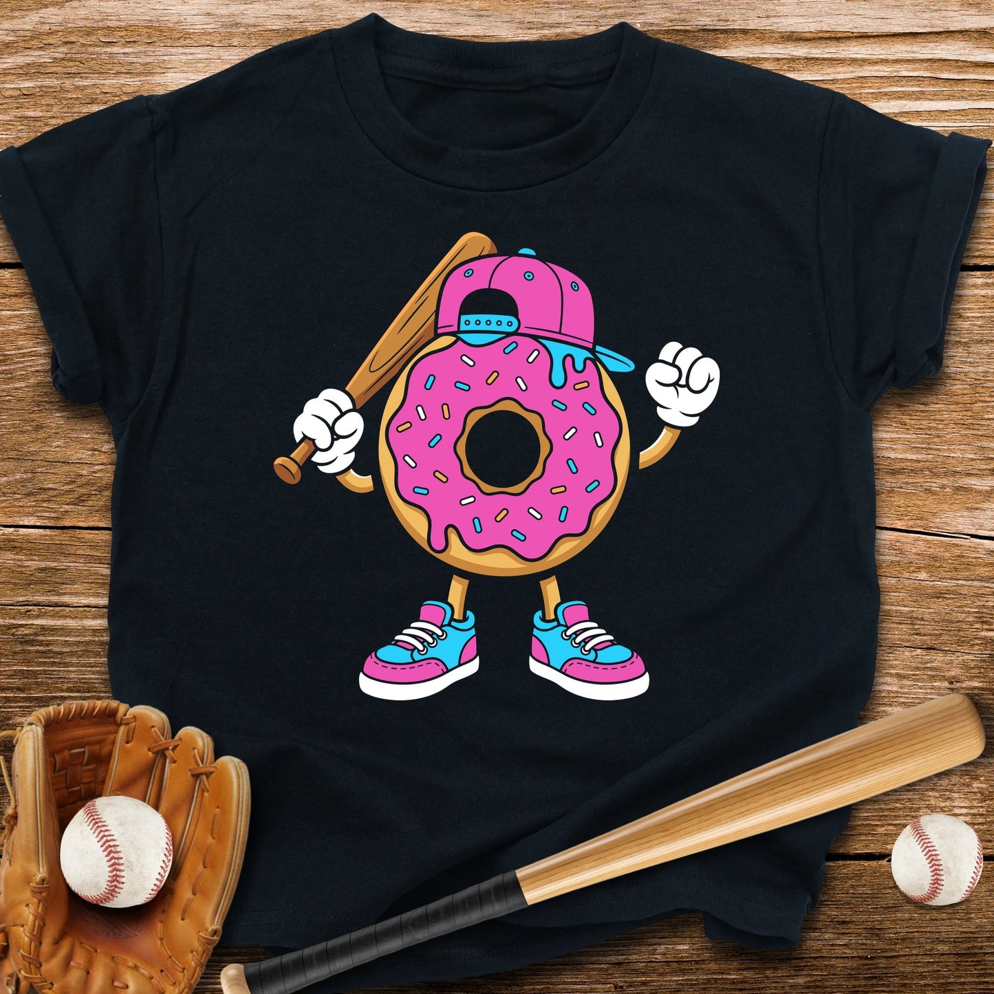 Donut Baseball Youth Tee - HomeRun PrintsKids clothes