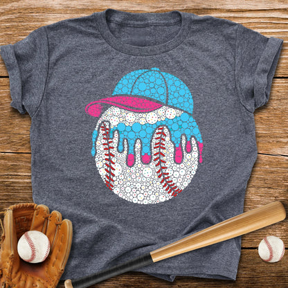 Dot Day Drip Cap Youth Tee - HomeRun PrintsKids clothes