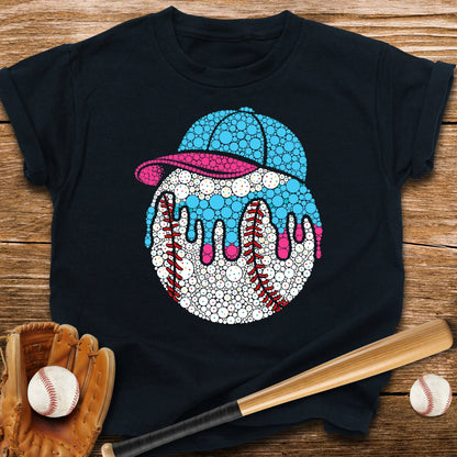Dot Day Drip Cap Youth Tee - HomeRun PrintsKids clothes