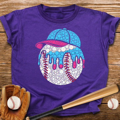 Dot Day Drip Cap Youth Tee - HomeRun PrintsKids clothes