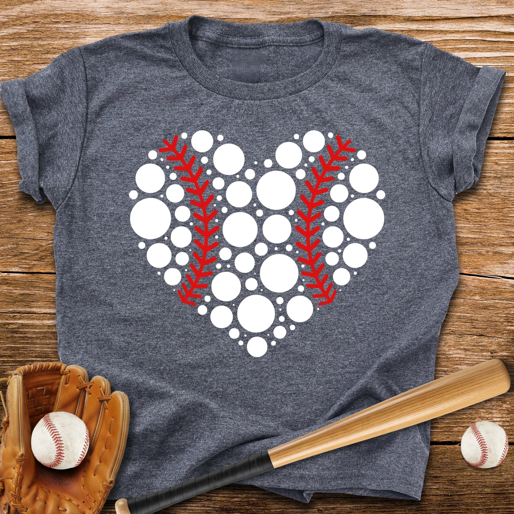Dot Day Heart Youth Tee - HomeRun PrintsKids clothes