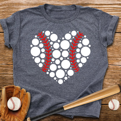 Dot Day Heart Youth Tee - HomeRun PrintsKids clothes