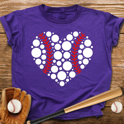 Dot Day Heart Youth Tee - HomeRun PrintsKids clothes