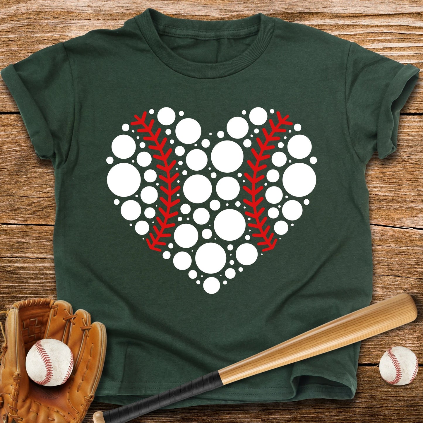 Dot Day Heart Youth Tee - HomeRun PrintsKids clothes