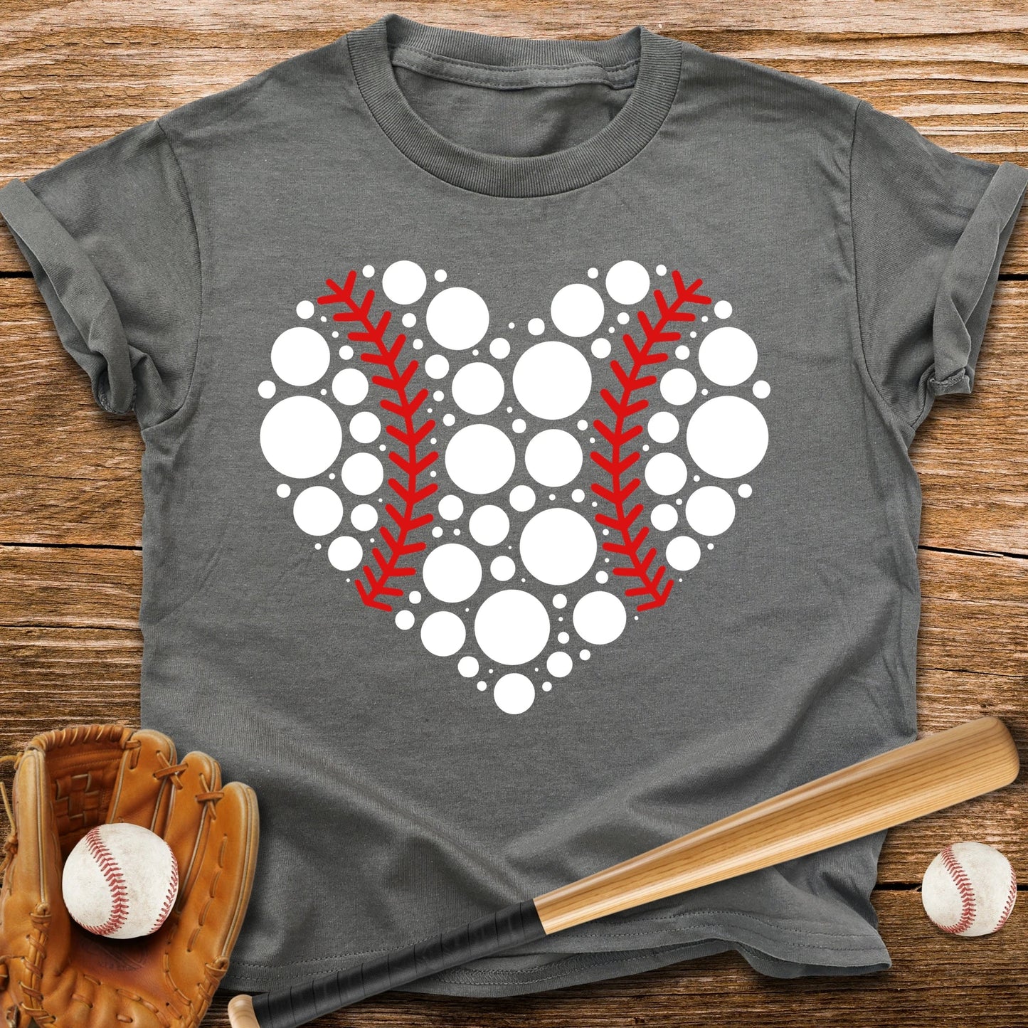 Dot Day Heart Youth Tee - HomeRun PrintsKids clothes